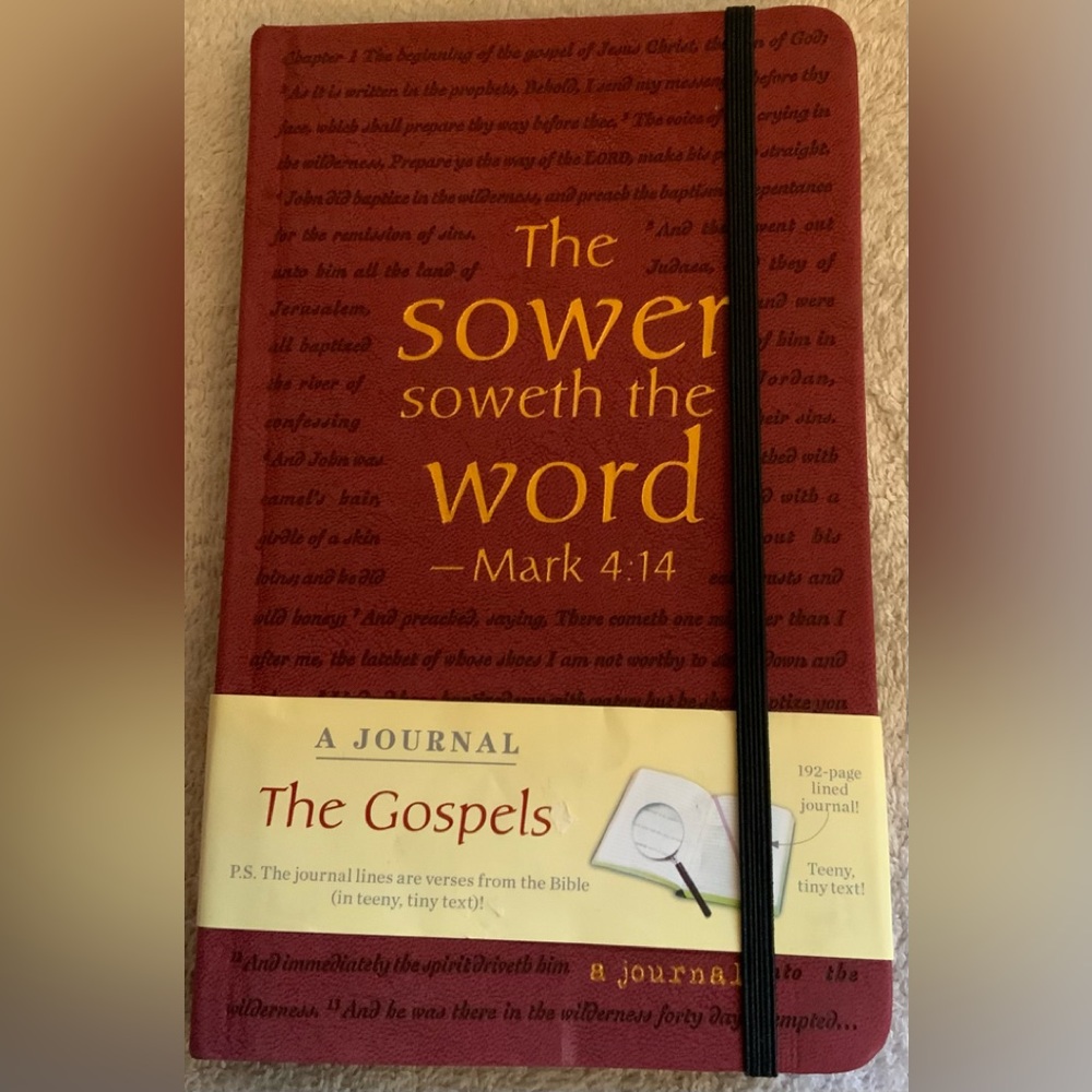 The Sower Soweth The Word Mark 4:14 Journal New